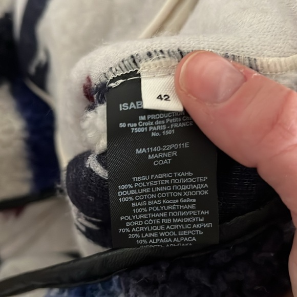 Isabel Marant Fleece Half Zip - like New! - Picture 7 of 7